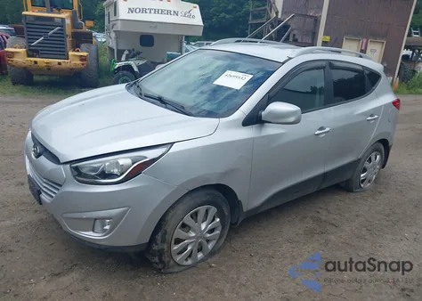 2014 Hyundai Tucson Se из США, поврежденный, VIN KM8JUCAG4EU910039